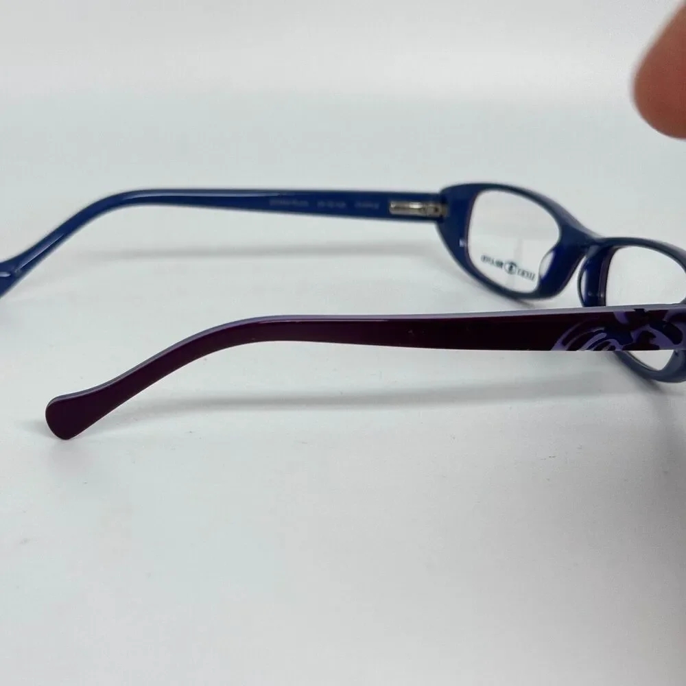Lucky Brand Spark‎ Plug KIDS Cateye EyeGlasses in Red Purple H16292